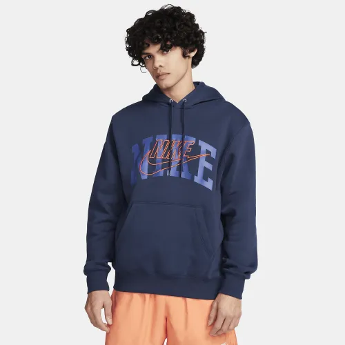 Nike Club Fleece Men's Pullover Толстовка з капюшоном Blue