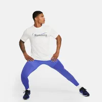 Nike Dri-FIT мужские Running футболка цвет белый