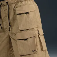 Nike Tech чоловічі Woven Cargo шорти колір коричневий
