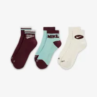 Nike Everyday Plus Ankle носки (3 пары) многоцветный