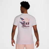 Nike Sportswear мужские Crew-Neck футболка цвет фиолетовый