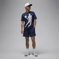 Nike Jordan мужские футболка синий