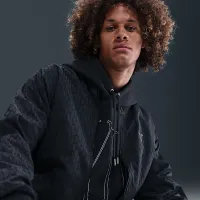 Kobe Nike баскетбольные Bomber Куртка цвет черный