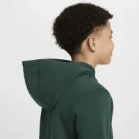 Brazil Club Big детские (для мальчиков) Nike Soccer Pullover Толстовка с капюшоном цвет зеленый