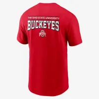 Ohio State Buckeyes мужские Nike College футболка цвет красный