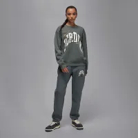 Nike Jordan Brooklyn Fleece женская Realtree Crew-Neck свитшот цвет серый