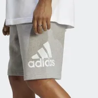 Шорты adidas Essentials Big Logo French Terry IC9403 - Серые