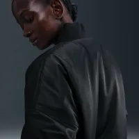 Nike Sportswear женская Therma-FIT Reversible Bomber Куртка цвет черный
