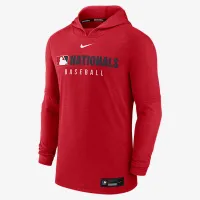 Washington Nationals Authentic Collection чоловічі Nike Dri-FIT MLB Pullover Толстовка з капюшоном колір червоний