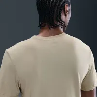 Nike мужские Dri-FIT тренировочные футболка цвет коричневый