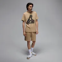 Nike Jordan Flight MVP чоловічі футболка колір коричневий