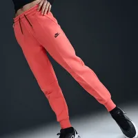 Nike Sportswear Tech Fleece женская Mid-Rise Joggers Orange