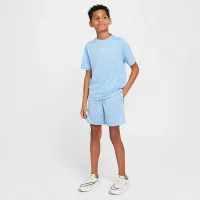 Nike Multi Big детские (для мальчиков) Dri-FIT Short-Sleeve Top синий