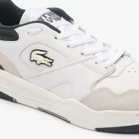 Кроссовки Lacoste Lineshot Mesh Collar Leather Trainers 746SMA0088-1R5- Белые
