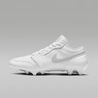 Nike Jordan 1 Low TD чоловічі Football Cleat колір білий