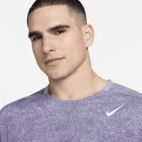 Nike для гольфу Club чоловічі для гольфу Short-Sleeve Top колір фіолетовий