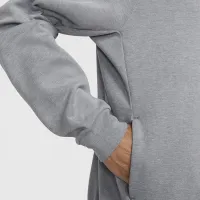 Nike Primary Fleece мужские Dri-FIT UV Performance Crew цвет серый