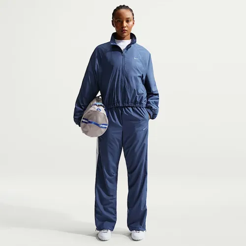 Nike Sportswear Classic женская Mid-Rise Open-Hem Pants синий