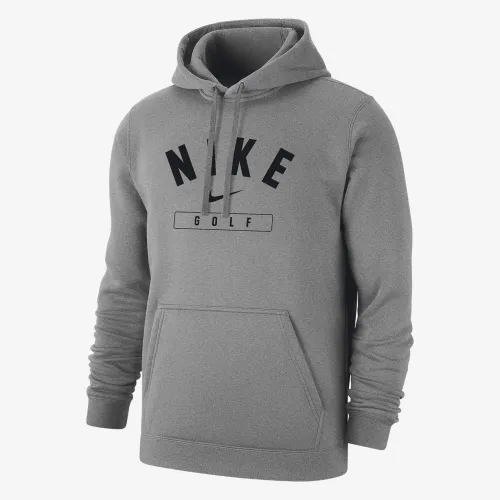 Nike для гольфу чоловічі Pullover Толстовка з капюшоном колір сірий