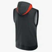 San Francisco Giants Authentic Collection Men’s Nike Dri-FIT MLB Sleeveless Pullover Толстовка с капюшоном цвет черный