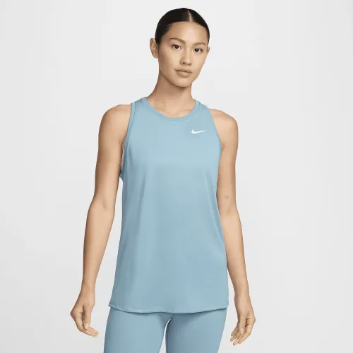 Nike Dri-FIT женская тренировочные Tank синий
