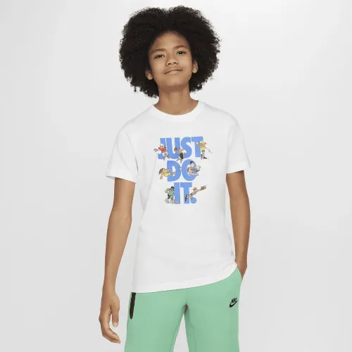 Nike Sportswear Big дитячі футболка колір білий