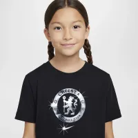 Chelsea FC Big детские Nike Soccer футболка цвет черный