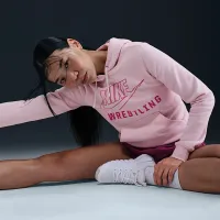 Nike жіноча Wrestling Pullover Толстовка з капюшоном Pink