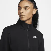 Nike Sportswear Club Fleece женская 1/2-Zip свитшот цвет черный