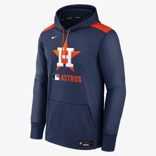 Houston Astros Authentic Collection чоловічі Nike Therma MLB Pullover Толстовка з капюшоном блакитний