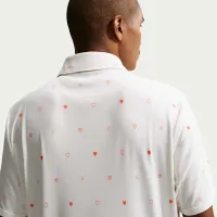 Nike Par мужские Dri-FIT Short-Sleeve для гольфа Polo цвет белый