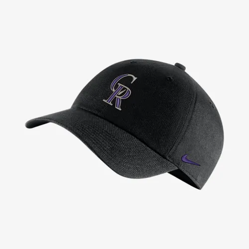 Nike Heritage86 (MLB Rockies) Adjustable Cap цвет черный