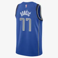 Luka Dončić Dallas Mavericks 2023/24 Icon Edition Big детские Nike NBA Swingman Jersey синий