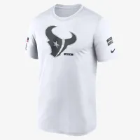 Houston Texans Salute to Service Primary Edge Legend чоловічі Nike Dri-FIT NFL футболка колір білий