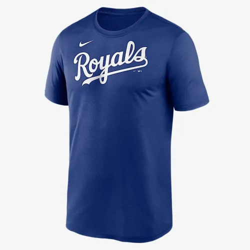 Kansas City Royals Fuse Wordmark Legend чоловічі Nike Dri-FIT MLB футболка блакитний
