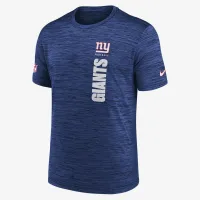 New York Giants Sideline Velocity чоловічі Nike Dri-FIT NFL футболка блакитний