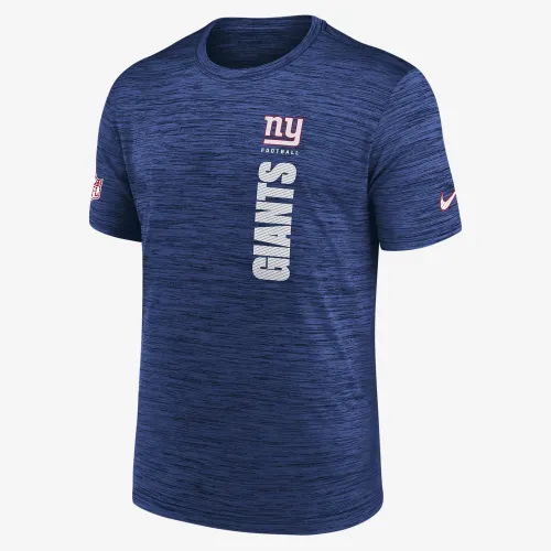 New York Giants Sideline Velocity чоловічі Nike Dri-FIT NFL футболка блакитний