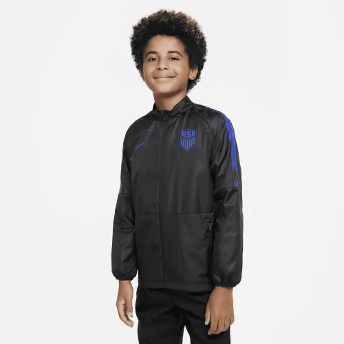 Nike U.S. Repel Academy AWF Big дитячі Soccer Куртка колір чорний