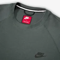 Nike Sportswear Tech Fleece мужские Crew цвет зеленый