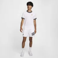 NikeCourt Heritage чоловічі Short-Sleeve Tennis Top колір білий