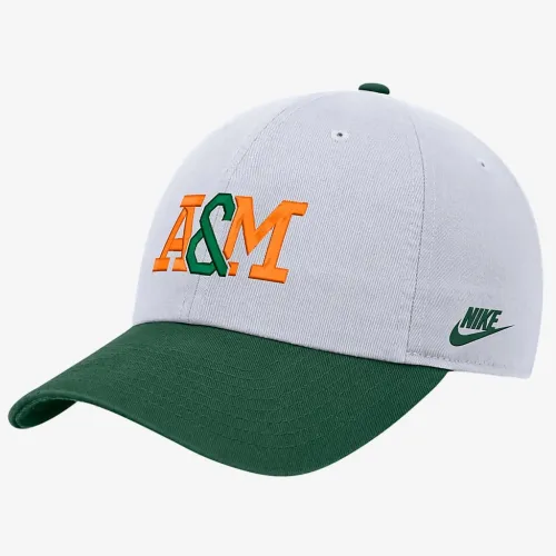 FAMU Nike College Adjustable Cap колір білий