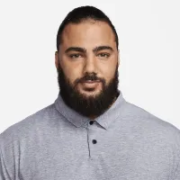 Nike Dri-FIT Tour чоловічі Heatheколір червоний для гольфу Polo блакитний