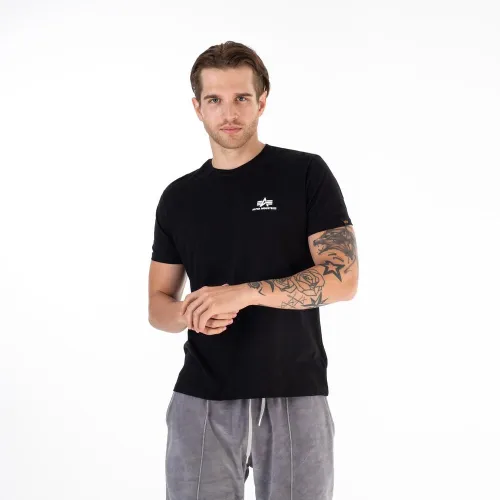 Футболка Alpha Industries Basic T Small Logo 18850503 -  Черная