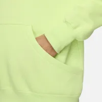 Nike Sportswear Phoenix Fleece женская оверсайз Pullover Толстовка с капюшоном Yellow