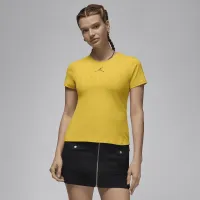 Nike Jordan Essential женская Slim Tee Yellow