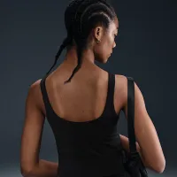 Nike Sportswear Chill Knit женская Tank Top цвет черный
