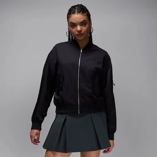 Nike Jordan Flight Renegade жіноча Куртка колір чорний