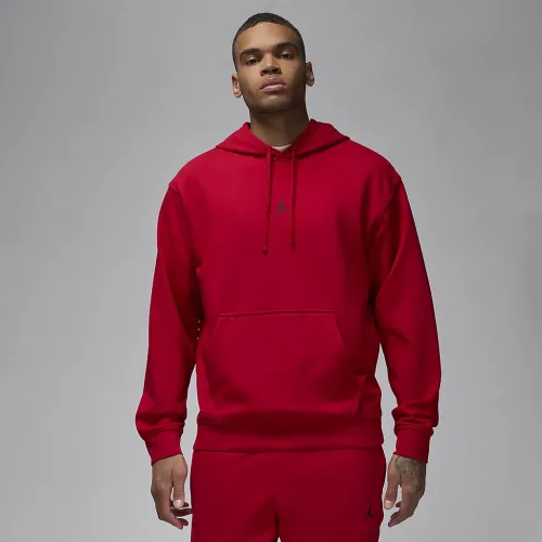 Nike Jordan Sport Crossover мужские Dri-FIT Pullover Толстовка с капюшоном цвет красный