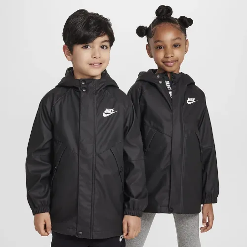 Nike Little дитячі Rain Куртка колір чорний