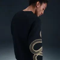 Nike Kobe Therma-FIT баскетбольные Crew цвет черный